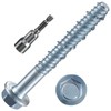 Wensilon 5/16" x 3" Zinc Plated Large Diameter Concrete Screw