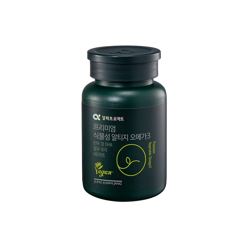 Jeonggwanjang Alpha Project Premium Vegetable RTIZomega 3 390mg 60 Capsules