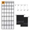 TAIXING 35 Pockets Over Door Shoe Storage, Large Hanging Shoe