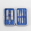 GWM 8-Piece Nail Clipper Set Blue Nail Care Nail Cut