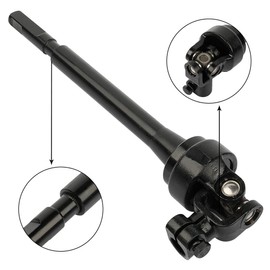 OCPTY Lower Steering Shaft Universal U-Joint Coupler Fit for 2002-2006 for Nissan Altima 2004-2008 for Nissan Maxima