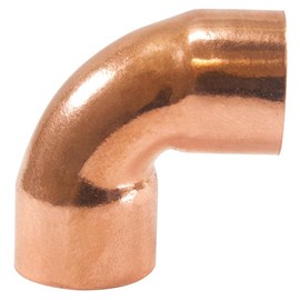 Appli Parts 90 Degree Elbow short turn 1-1/8in Copper pipe fittings C x C Sweat connections for refrigeration, air conditioning and plumbing applications ACR and Type L copper pipe AP-C118