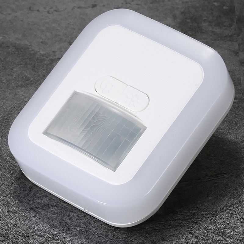 LED Plug-in Motion Sensor Light Wall Night Lamp with Brightness