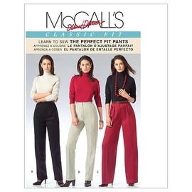 McCall's Patterns M5239 Misses' Pants, Size BB (8-10-12-14)