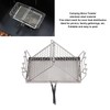 Camping Stove Toaster Foldable Portable Stable Structure Stainless Steel Outdoor
