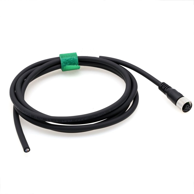 HangTon M12 A-coded 4 Pin Female Actuator Sensor Reader Encoder