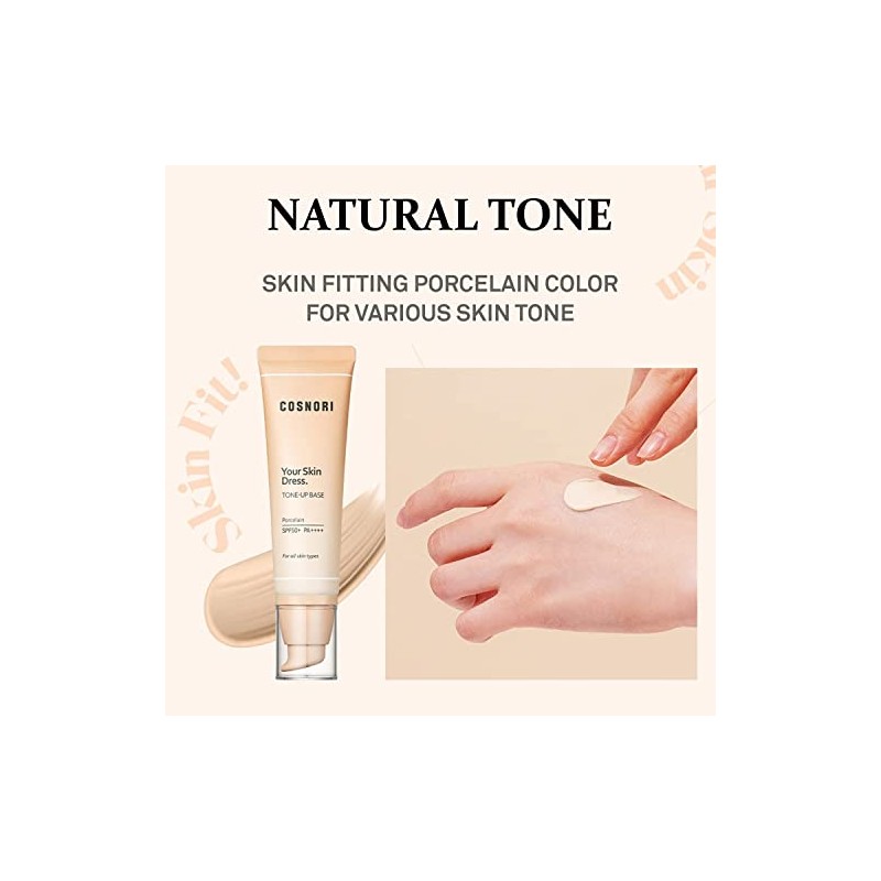 Cosnori Base de Maquillaje Correctora del Tono Your Skin Dress