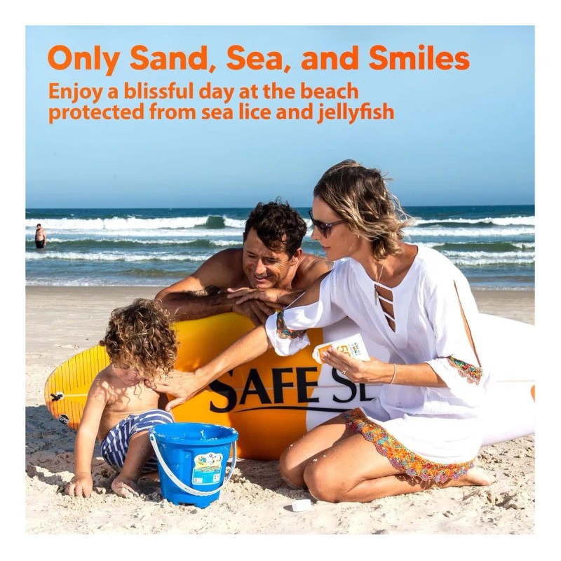 Protector Solar Y Bloqueo Picaduras Medusas Para Niños Safe