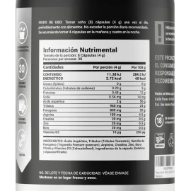 Precursor D Testosterona Mens Testo Platinum 240 Caps B Life Sin Sabor