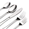 Silverware Set for 8, 40 Piece Heavy Duty Stainless Steel