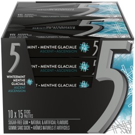 Wrigley 5 Ascent Escalating Wintermint, 10ct/150 sticks total