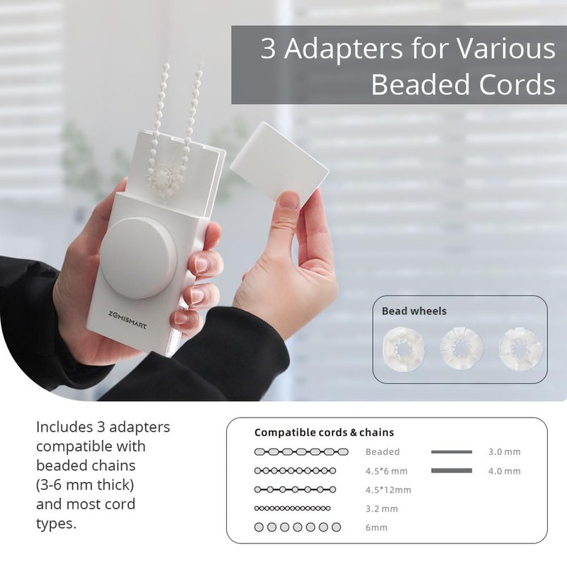 Roller Shade Driver, Matter Over Thread, Motorized Smart Blinds for