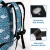 Kwlegh Shark Kids Backpack Blue Backpacks Boys Girls Ocean Themed