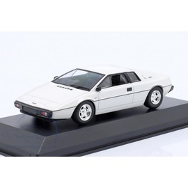 Mini Champs 1/43 Mini Car, Lotus Esprit Turbo 1978 (White) MAXICHAMPS LINE