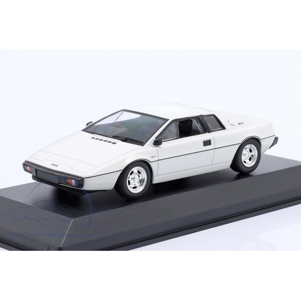 Mini Champs 1/43 Mini Car, Lotus Esprit Turbo 1978 (White)