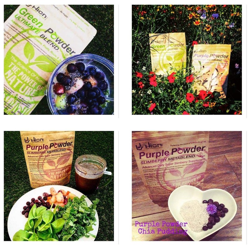 Hion Combo Pack - Green Powder & Purple Powder