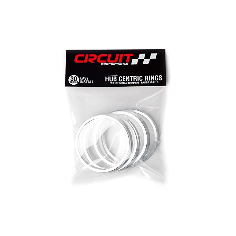 Circuit Performance 73.1mm OD to 60.1mm ID Silver Aluminum Hub