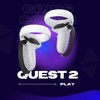 AMZDM Controller Grip for Oculus Meta Quest 2 Accessories Grips