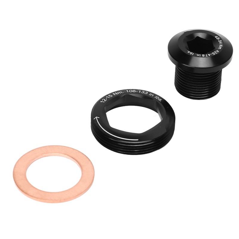 Bike Crankset Bolt Aluminum Alloy M15 M26 Hex Crank Arm