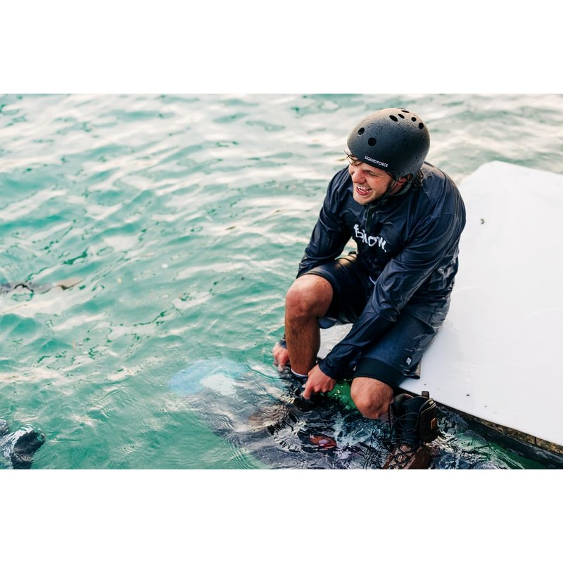 Liquid Force 2025 Hero (Black) Wakeboard Helmet-Medium