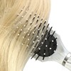 com-four® 2-Piece Hair Brush Set for Men and Women -