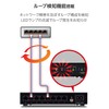 Elecom EHC-G08MN4A-HJB Gigabit Switching Hub, 8 Ports, Metal Housing, Magnet
