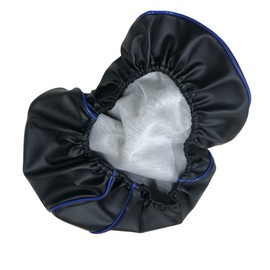 Crisparts Suzuki ZZ (CA1PB) Special Design Seat Cover, Strong Rubber Type, Made in Japan (Thick Fabric) [Fabric Color: Black/Piping Color: Blue] Cover Type CHRIS-SCR3008-C10P50