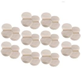 Underarm Absorbent Pads Perspiration Shield Disposable (10 Pairs, Wide) - Invisible Protection Against Armpit Sweat Stains