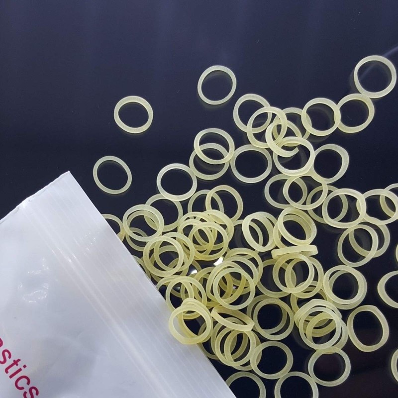 Elastic Teeth Rubber Bands for Braces 3.5oz Force 1/4" L8