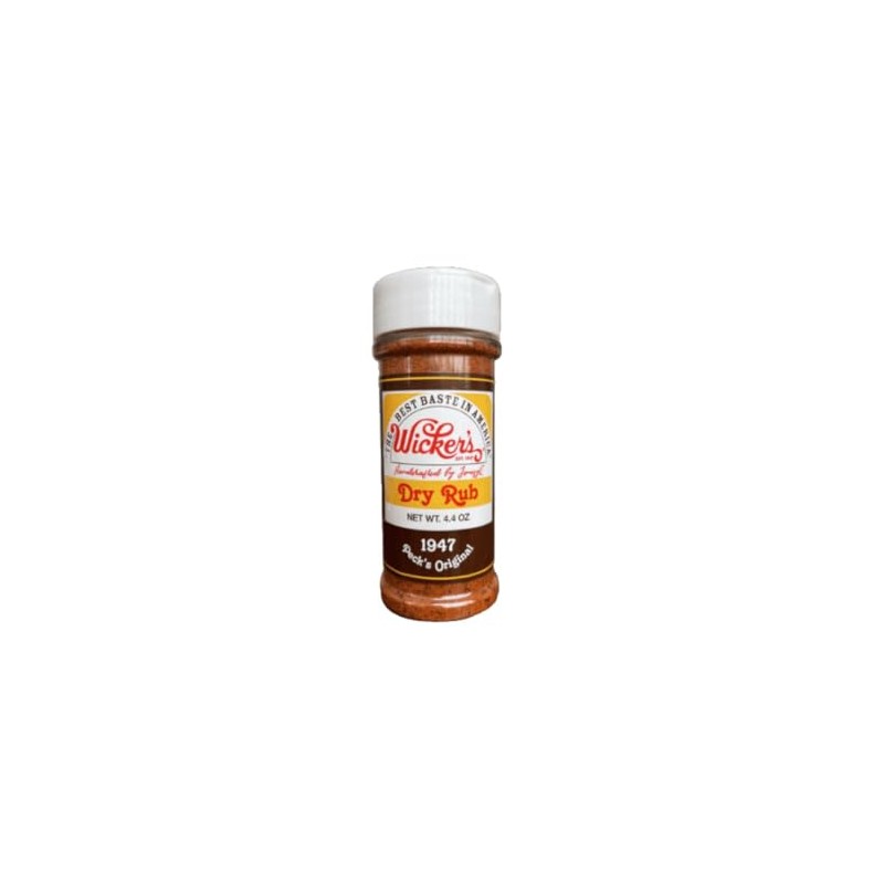 Generic Wicker's Original Dry Rub, 4.4oz (3)