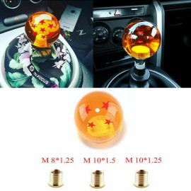 BB-Auto Dragon Ball DBZ 4 star Universal Auto Manual Gear Stick Shift Knob Shifter AT MT