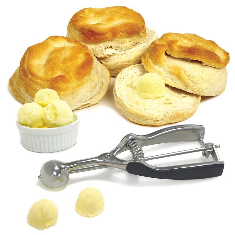 Norpro Grip-Ez Stainless Scoop, 2-Teaspoon