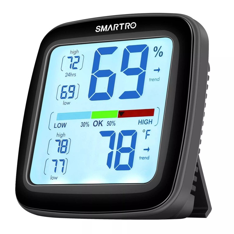 SMARTRO SC42 Professional Digital Hygrometer Indoor Thermometer Room Humidity...