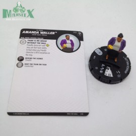 WizKids Heroclix Joker's Wild set Amanda Waller #012 Common figure w/card!