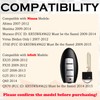 SUPALAND Key Fob Replacement Fits for Nissan Altima 2007 2008