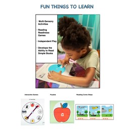 Reading Boost Kit for Kids – Step-by-Step Learn to Read & Reading Readiness Program, Interactive Phonics & STEM/STEAM Games, Reading Comic Strip for Emergent Readers, Teaching Resources – Ages PreK, Kindergarten, 1st Grade – 20-Minute Lessons