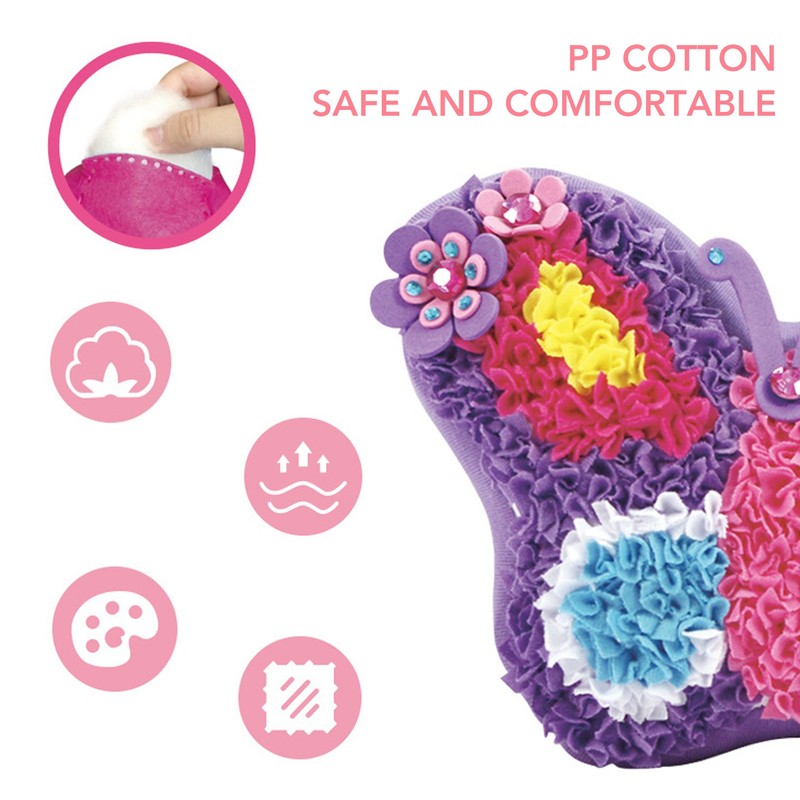 Plush Craft DIY Animal Pillow Safe Reliable Bright Colors Have
