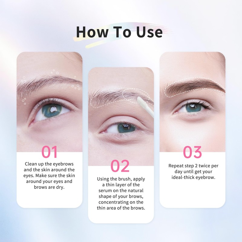 Beauty7 Eyebrow Serum Eyebrow Growth Serum for Long Eyebrows Eyebrow