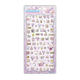 Kamio Japan Sticker Jewel Petit Drop Sticker Grape Drop 229058