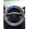 Designer Lilly Fabric steering wheel cover
