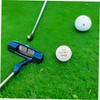 BESPORTBLE 6pcs Rubber Golf Practice Balls Realistic Feel for Training