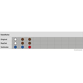Herth+Buss Elparts 51277131 Cable Repair Set, tailgate