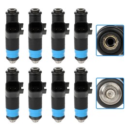 OCPTY 4 Holes 8Pcs Replacement Fuel Injectors Compatible for 2003 for Dodge for Ram 1500 5.7L, 2003 for Dodge for Ram 2500 5.7L, 2003 for Dodge for Ram 3500 5.7L FJ655,RL032142AC; 53032142AC