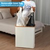 efluky Laundry Hamper with Lid, Double Laundry Hamper with 2
