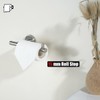 JQK Toilet Paper Holder, 5 Inch 304 Stainless Steel Thick