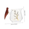 iplusmile Elegant Gravy Boat with Comfort Grip Handle Premium Sauce