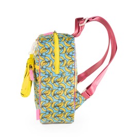 Cloe - Mochila Estampado Banana Color Azul para Niña