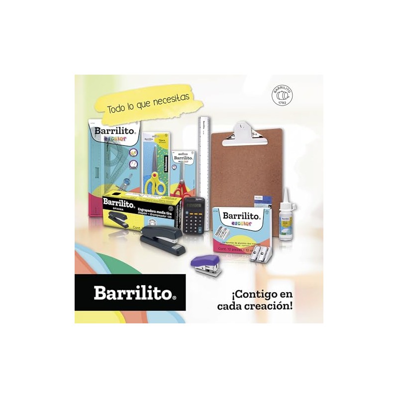 Barrilito Tijera de Acero Inoxidable para Manicure Profesional Punta Aguda