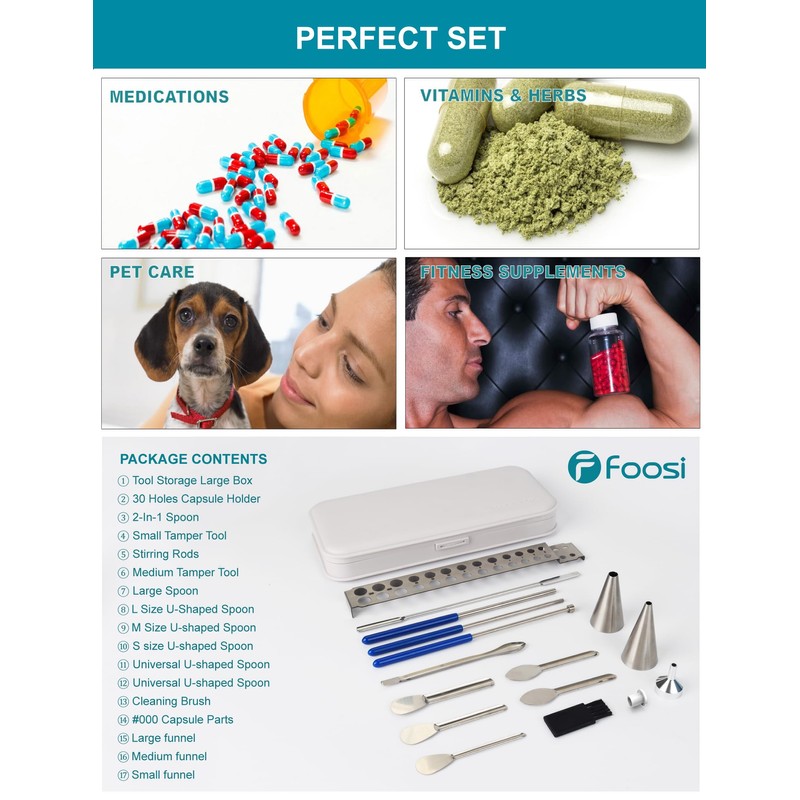 Capsule Filling Filler Machine Kit-Tray : Pill Filler Tray Tools