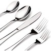 60 Piece Silverware Set for 12, Heavy Duty Stainless Steel